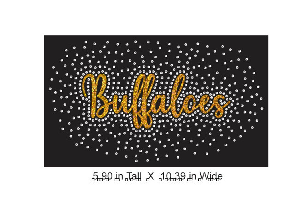 Buffaloes Cursive Burst Download Rhinestone and Vinyl Combo CUT ...