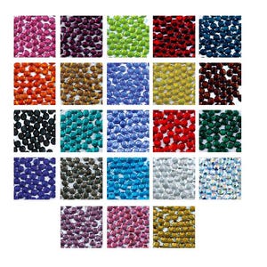 SS10 (3MM) Loose HOTFIX Rhinestones - 10 Gross Brilliant Loose HotFix Rhinestones -  Excellent Quality Gorgeous Shine.