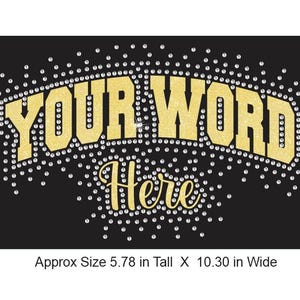 Varsity Double Maak je eigen tekst Custom Download strass- en vinyl CUT SJABLOONbestand in Svg, Eps en Png voor cricut en silhouette