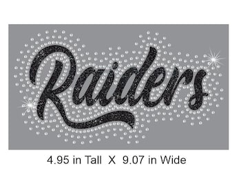Raiders Tail Burst Download Rhinestone and Vinyl Combo CUT TEMPLATE File in Svg, Eps, and Png for cricut and silhouette