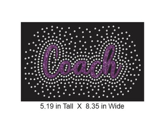 Coach Rhinestone Template Coach Rhinestone Template Digital Instant Download, Cut File Svg, Eps ...