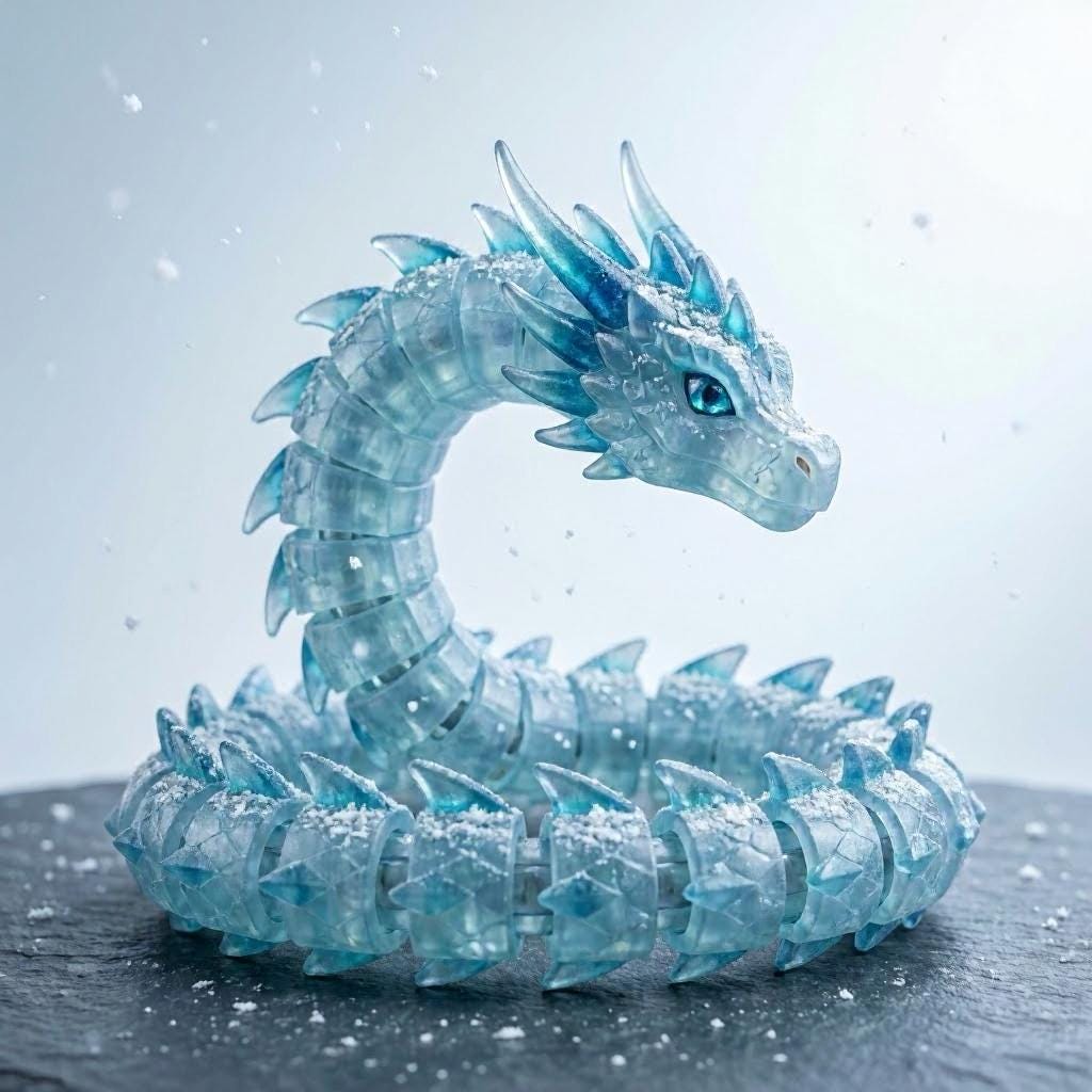 500 Flexi Dragon STL Files Mega Bundle – Articulated Dragons for 3D ...