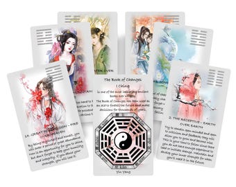 美麗デッキ✨ I Ching oracle 易経オラクルカード イーチンオラクル I-CHING ORACLE イーチング・オラクル
