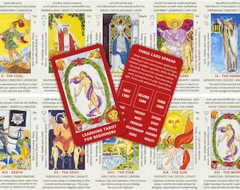 Learning Tarot for Beginners. Rider Waite tarot system