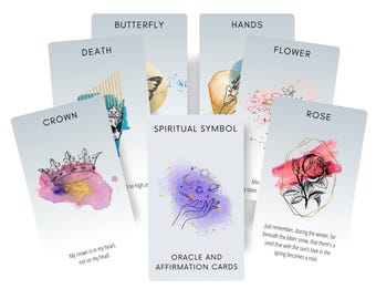 Spiritual Symbol Oracle and Affirmation Cards – A Modern Deck of Sacred Signs & Soul Wisdom