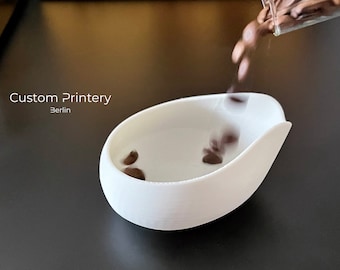 Coffee beans dosing bowl measuring cup filling funnel espresso barista