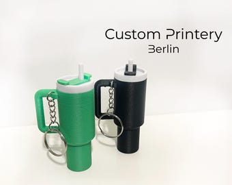 Stanley Tumbler Quencher Cup Inspired Keyring Storage