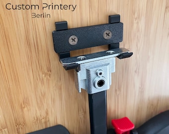 Wall mount for Bosch FSN KZW Professional clamps – pair in black