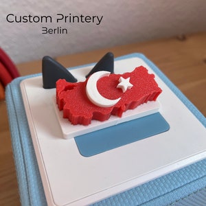 Türkiye Play Figure Creative for Toniebox Türkiye Children's Toy Istiklal Marşı Türk Bayrağı