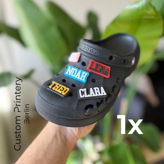 Custom Name Jibbitz Shoe Decorations for Crocs 3D Printed Names Charms Etsy Canada