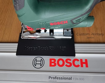 Adapter for Bosch GST/PST jigsaws to the Bosch FSN or Makita/Festool guide rail – Precise cutting made easy