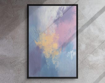 Unique Framed Abstract Canvas Art - Modern Decor for Hotels, Airbnb, Home Office