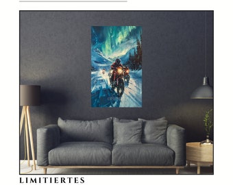 Exclusive Endless Ride Motorbike Poster, Limited Edition HD Download (3318x4976), Premium Digital Motorcycle Art Print on Etsy