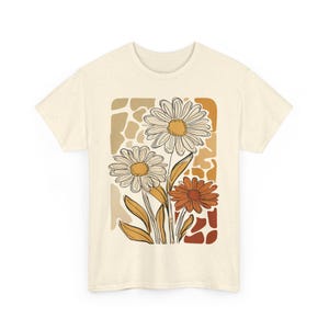Boho Flowers Tshirt, Boho Wildflowers Tshirt, Boho Flowers Shirt, Floral Nature Shirts, Flowers Lover T-shirts