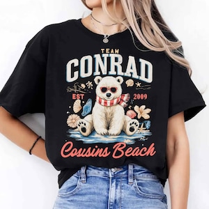Cousins Beach Team Conrad Shirt, Junior Mint Bear Tee, The Summer I Turned Pretty Fan Shirt, Beach Vibes Shirt