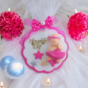 magnete regalo per neonati in gesso materiale baby shower dente grano speciale per Mawlid design personalizzato magnete