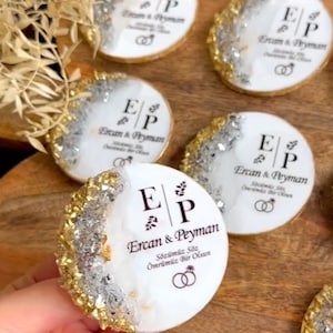 Custom Baptism Favors For Girl and Boy, Baptism Thank You Gift, Holy Communion, Personalized Gift, Christening Favors, Baptism Magnet Favor