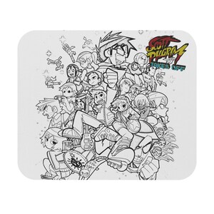 Scott Pilgrim Takes Off Netflix Anime Series Mouse Pad (Rectangle)