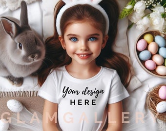 Easter fun for kids: Adorable T-shirt Mockups"