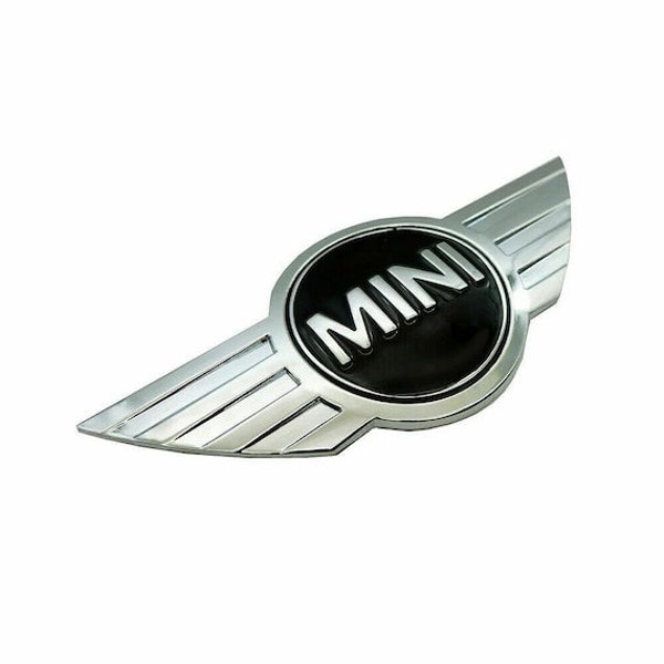 Emblema Mini Badge cromato per cofano posteriore e cofano anteriore - ONE - WORKS COOPER