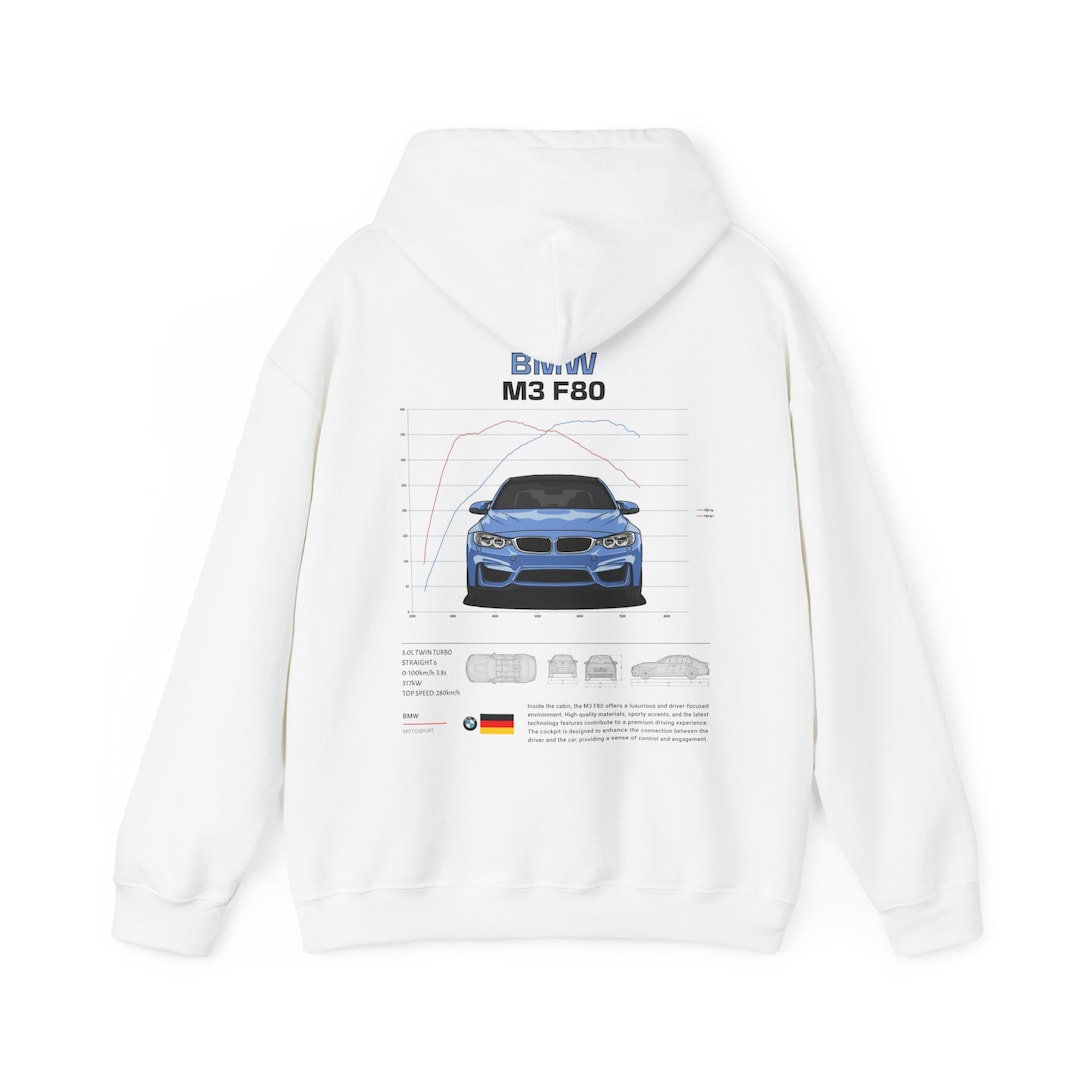Carguy Hoodie BMW M3 F80 Comfort Fit - Etsy