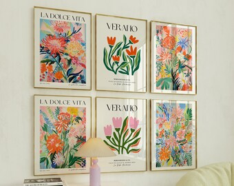 Matisse Flower Market Art Prints, Fauvism Style (Digital Download)