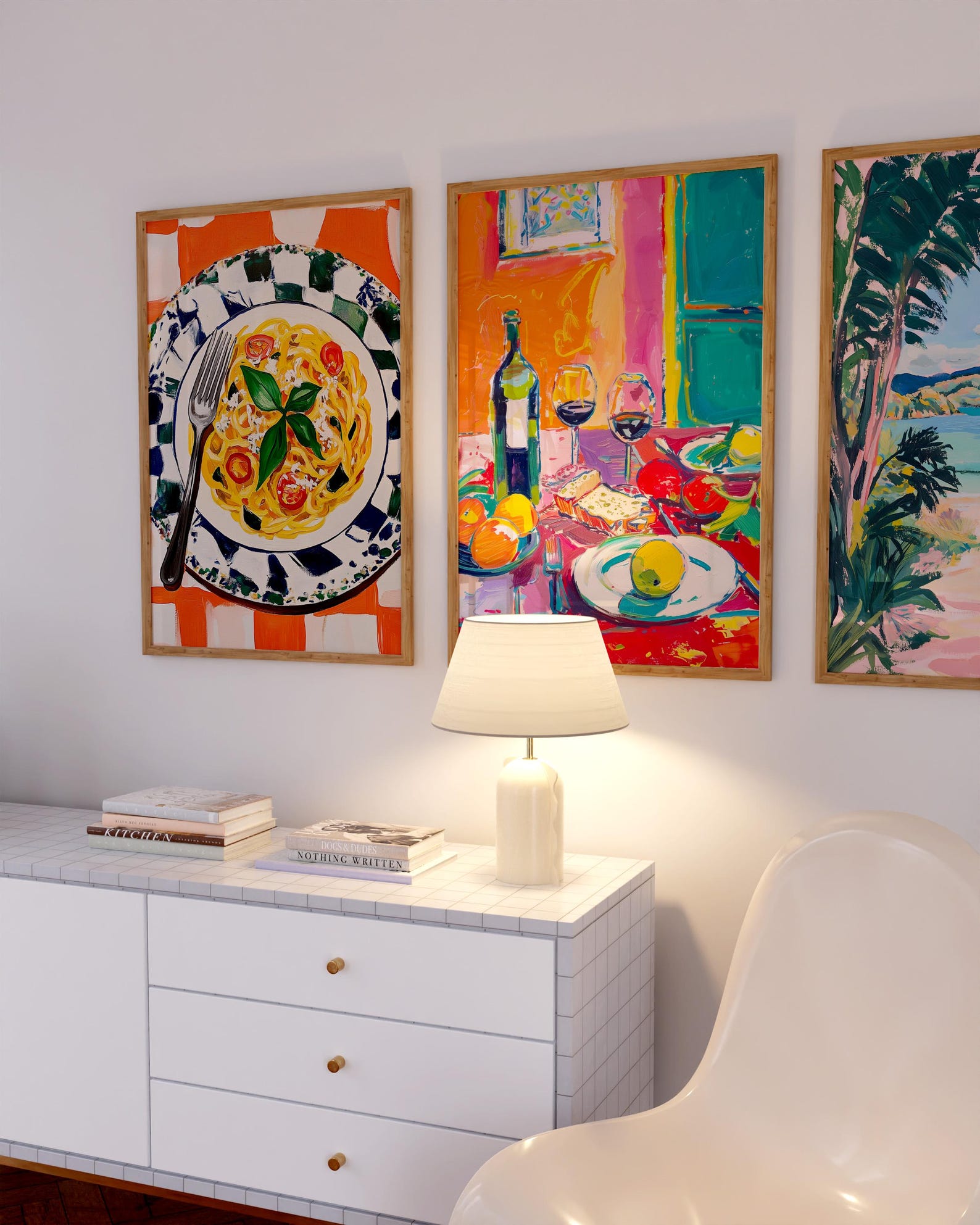 Matisse Kitchen Food Art Print, Retro Kitchen Poster, Henri Matisse Art, Kitsch Dining ...