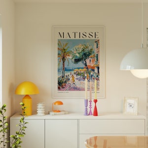 Henri Matisse Print - Colorful Wall Art, Aesthetic Room Decor, Matisse Poster for Modern Gallery Exhibition Art, Matisse Cut outs Gift Idea