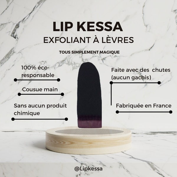 LIP KESSA - Exfoliant à lèvres naturel