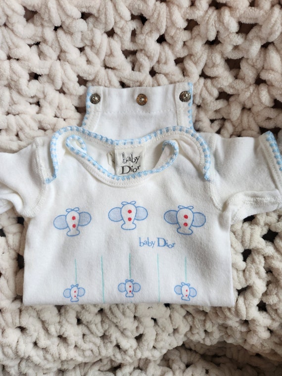 Baby Dior onesie newborn