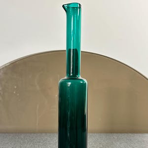 Nanny Still Pullo Vase, Riihimäen Lasi, Finland, 1960s signed