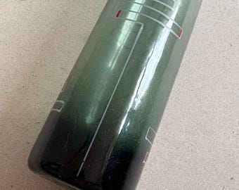 Wagenfeld Vase, Circa 1950, Probably C4032; WMF Tourmaline Long