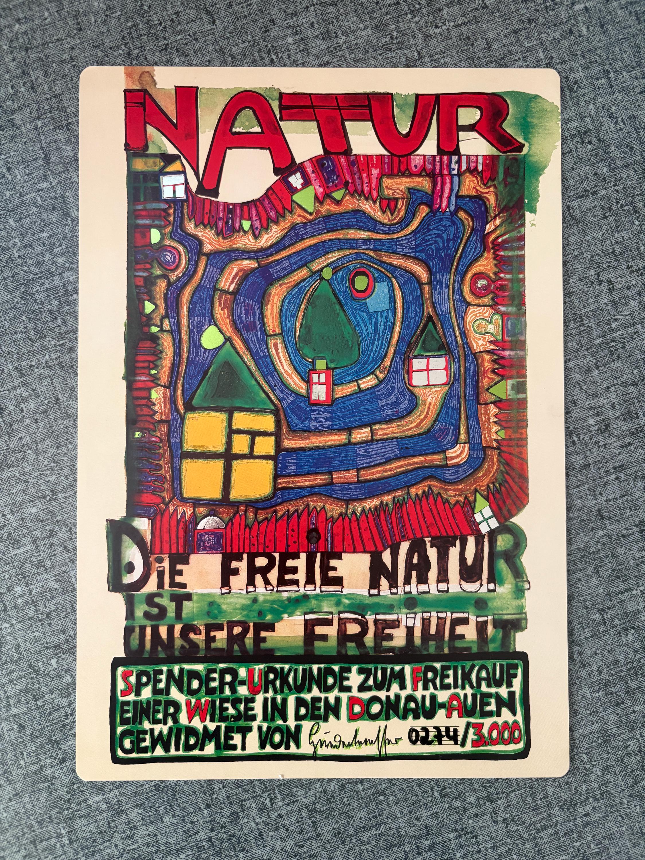 Friedensreich hundertwasser - Etsy 日本