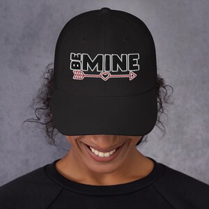 Be Mine Valentines Day Embroidered Cap,Celebrating Love,Classic Dad Hat for Men,Vintage Baseball Cap,Retro Headwear, Gift for BF,Gift for GF