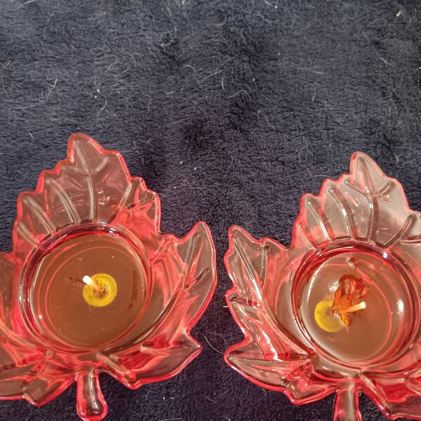 2 gel candle Thanksgiving themed clearance  10 hours each candle