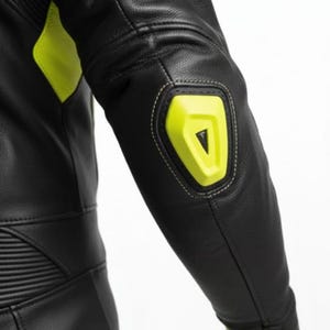 Tuta in pelle da moto personalizzata - Tuta da motociclista professionale con armatura CE - Abbigliamento protettivo da motociclista per uomo immagine 8