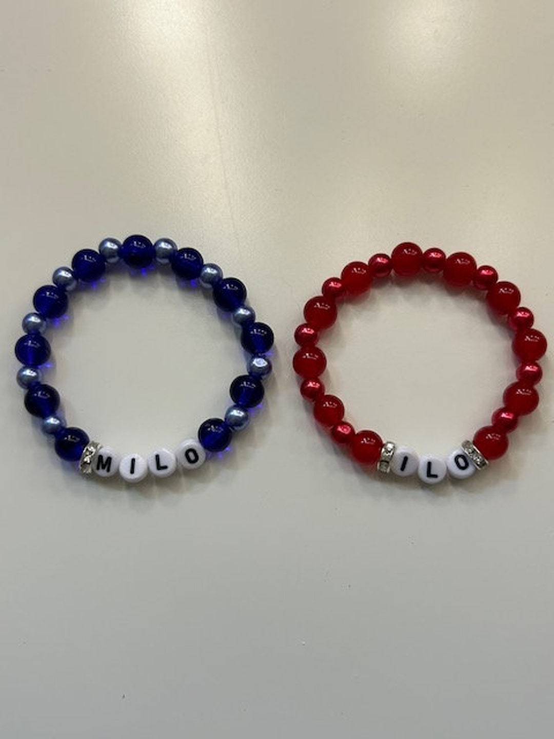 Matching Beaded Ilo and Milo Inspired Bracelets - Etsy