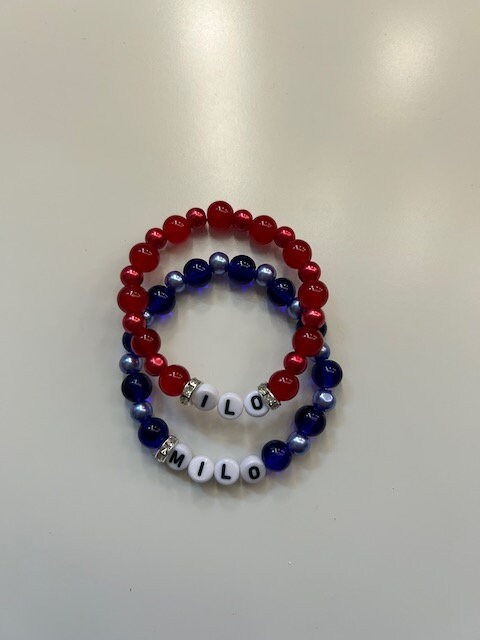 Matching Beaded Ilo and Milo Inspired Bracelets - Etsy