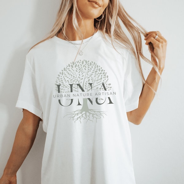 urbannatureartisan UNA T-Shirt | unisex | botanical designs | botanical shirts