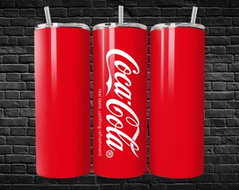 Coca Cola 20oz tumbler wrap 12 color options