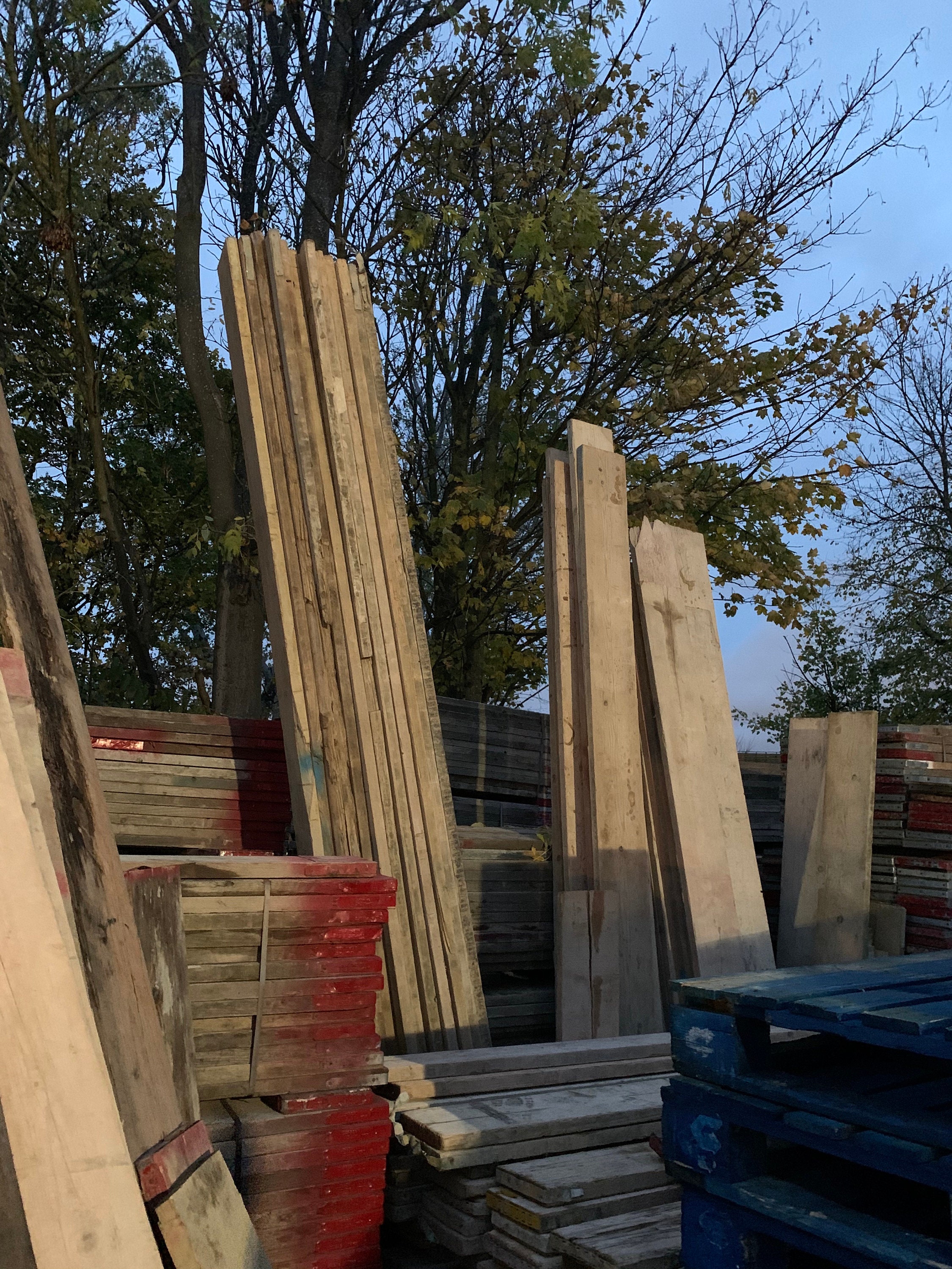 Reclaimed Scaffold Board Wood Collection From Bristol or Delivery to