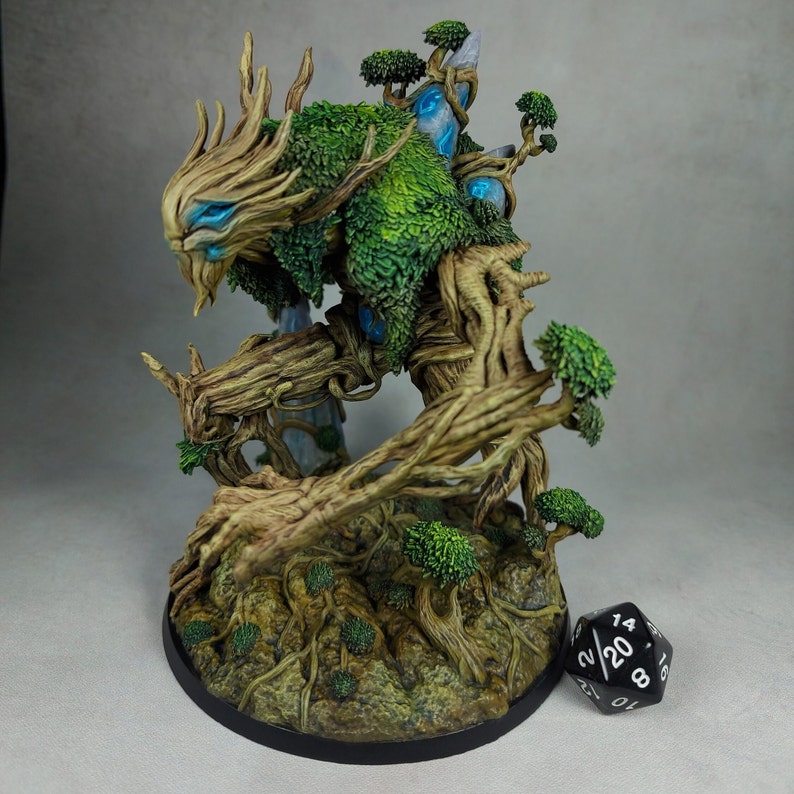 Lord Ironwood, Giant Tree Creature Hand Painted Miniature Dungeon and