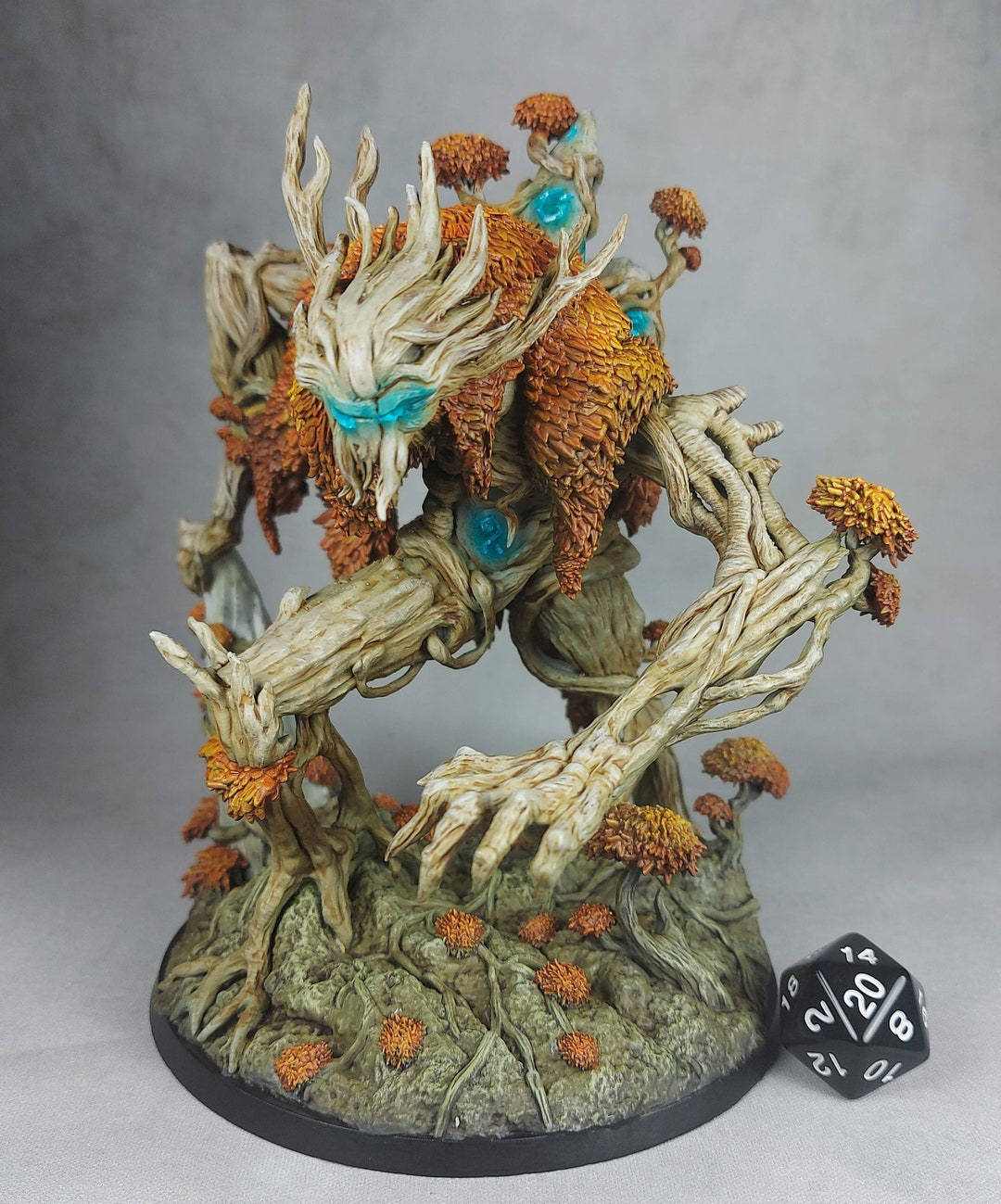 Lord Ironwood, Giant Tree Creature Hand Painted Miniature Dungeon and