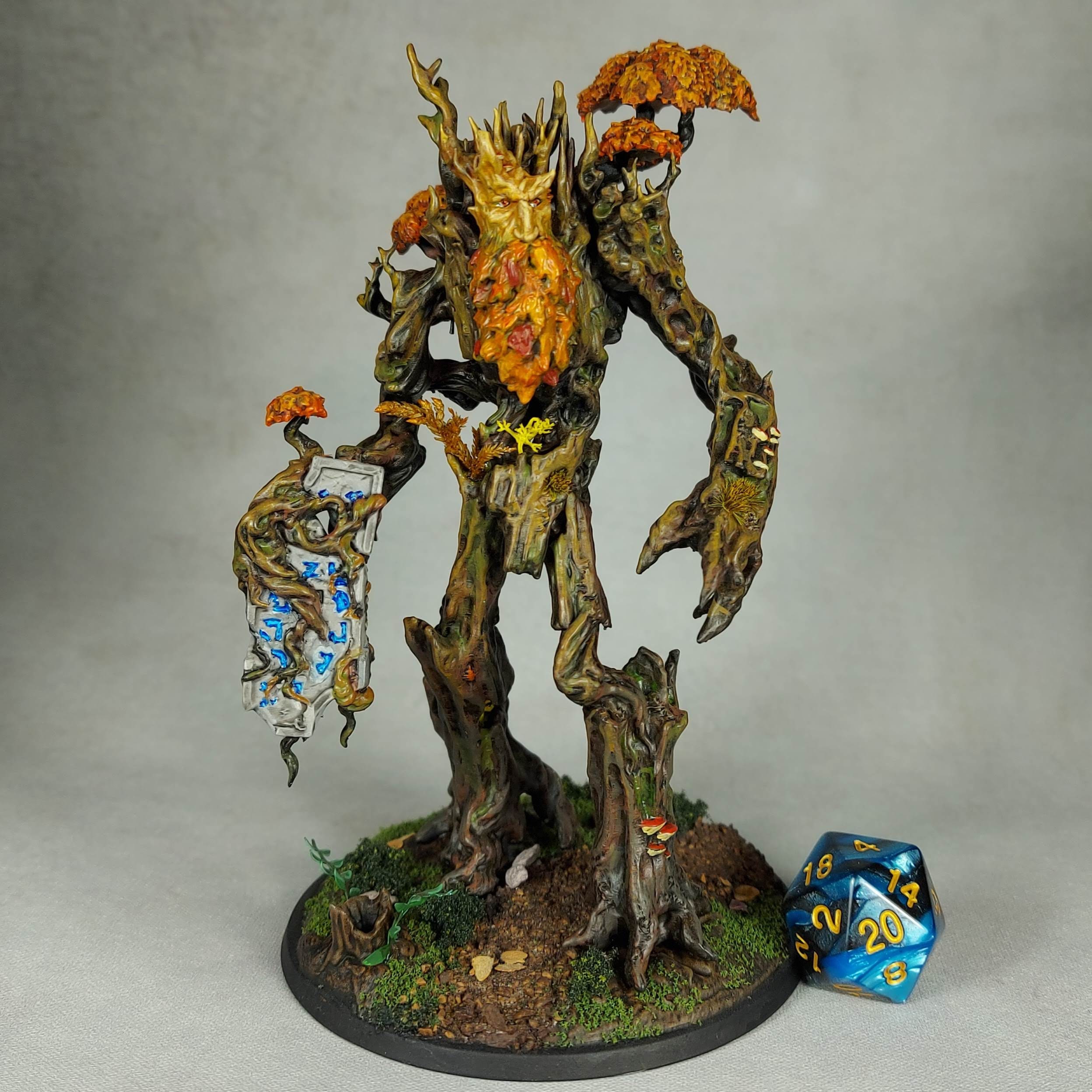 Treant/ent/treefolk Hand-painted Miniature Dungeons and Dragons Dnd RPG ...