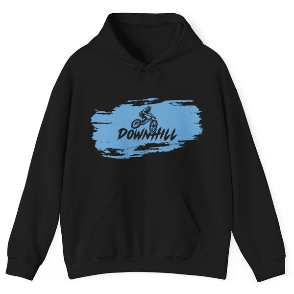 Downhill Rennen fahren, Fahrrad Pullover, Mountain-Bike MTB, Sportgeschenk, Fahrradsport,Wettkampf, Zweirad Vereinsmitglieder,Gemeinschaft,