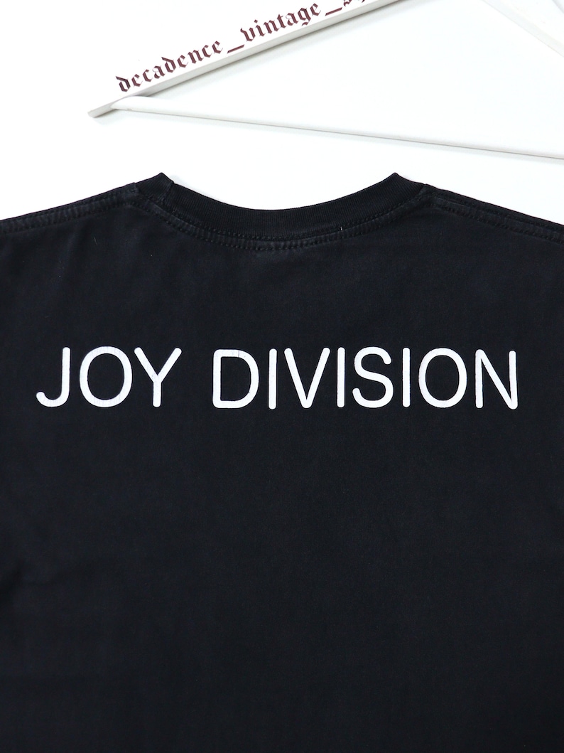 Vintage Joy Division Unknown Pleasures 00s Black Tshirt Mens Size XSS