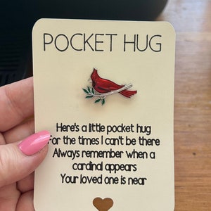 Cardinal Pocket Hug