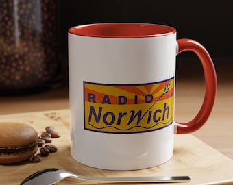 Radio Norwich Mug | Alan Partridge Logo Design | British Comedy Gift | Radio Norwich Merchandise | Partridge Fan Mug
