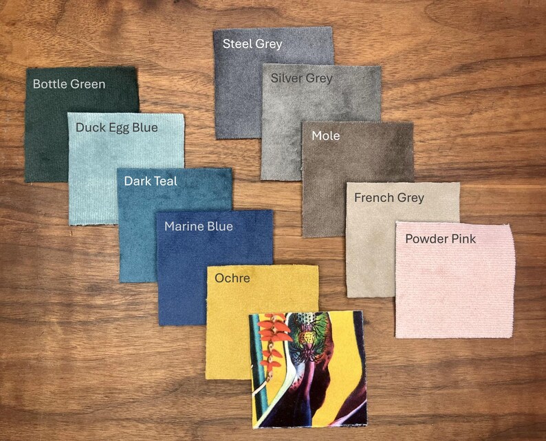 Variety of colours