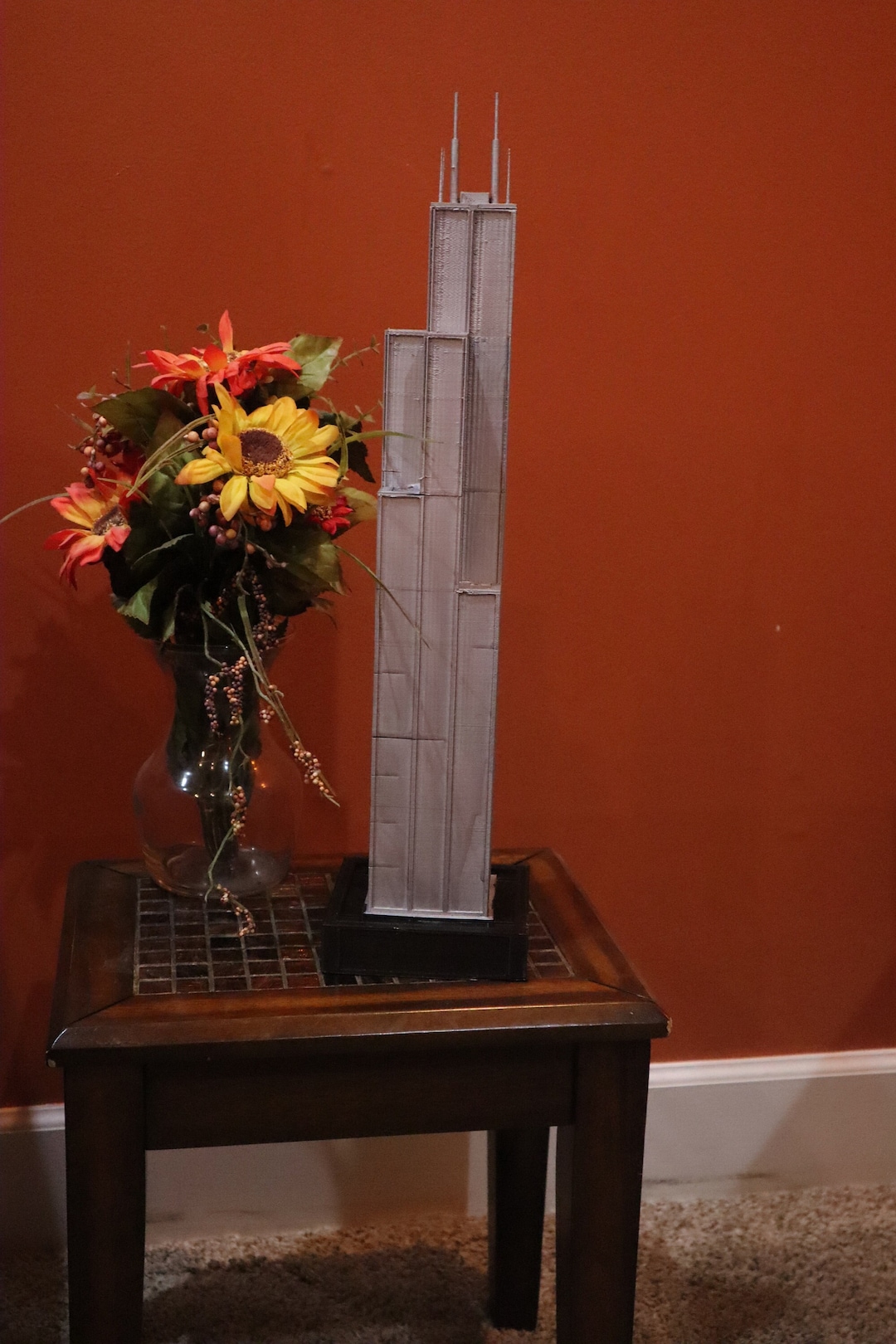 3D Printed Sears Tower Skyscraper Model - Etsy